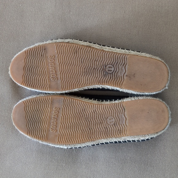 Soludos Collaboration with Jason Polan WINK Espadrilles in Black/Gold Size 11 - Picture 7 of 9